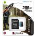 Kingston 256GB microSDXC Canvas Go Plus 170MB/s Read UHS-I  C10  U3  V30  A2/A1 Memory Card + Adapter (SDCG3/256GB) microSD Card 256GB Faster (Up to 170 MB/s) Single - Buy Online on GoSupps.com