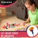 Wateza 460 Pipe Cleaners + 100 Googly Eyes | Assorted 30 Colors Craft Chenille Stems - Multicolor DIY Craft Supplies - Buy Online on GoSupps.com