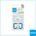 Buy Mam Air Night Silicone Pacifiers - Set of 2 Tooth-Friendly & Lightweight Baby Pacifiers with Box - 16+ Months Blue Bear/Fox Design - Buy Online on GoSupps.com