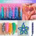 Cridoz Boondoggle String Kit with 20 Rolls Plastic Lacing Cord and 50 Keychain Accessories - Lanyard String Set for Crafts & Weaving - Buy Online on GoSupps.com