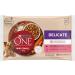 Purina One Delicate Wet Dog Food Salmon in Gravy Multipack 48 x 85g Pouches - Buy Online on GoSupps.com
