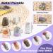 16 Pcs Sewing Thimble Set with Adjustable Metal Rings and Storage Box - Finger Protector for Leather, Rubber, and Coin Thimbles - 17pcs - Buy Online on GoSupps.com