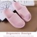 Monerffi Women's Vintage Open Toe Sandals - Anti-Slip Breathable Lightweight Beach Slippers - EU Size 44/45 Pink - Buy Online on GoSupps.com