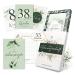 Eulentaler 55 milestone cards pregnancy I of midwives & mothers designed I milestones for expectant mothers i gift idea for pregnant women my pregnancy - plants