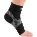 Zensah Plantar Fasciitis Sleeve - Arch Support & Compression Foot Sleeve for Heel Pain - Medium, 1 Pair - Black - Buy Online on GoSupps.com