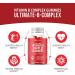 Vitamin B Complex Gummies - Energy Supplement with B12, B3, B5, B6, B7, B8, B9, & Vitamin C - 2 Pack, 140 Ct - Vegan Friendly - Buy Online on GoSupps.com
