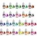 22 Color Food Colouring Gel Set - Concentrated Liquid Dye for Baking & Decorating - Ideal for Cakes, Macarons, Easter Eggs - 6g Each - Buy Online on GoSupps.com