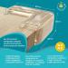 Deasana 20x Corner Protection - Transparent Edge Safety for Babies | Strong Adhesive Table Edge Protection | Certified Residue-Free Baby Head Protection Set - Buy Online on GoSupps.com