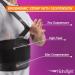 Back Brace with Suspension for Lower Back Pain Relief - Lumbar Support & Posture Corrector for Heavy Lifting | Gait Belt - Large Black - Buy Online on GoSupps.com