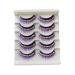 Shop Luxurious Diamond False Eyelashes - 5 Pairs for Latin Dance Cosplay & Nightclub Makeup - Buy Online on GoSupps.com