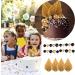 58pcs Black and Gold Balls Cake Toppers Decorations Gold Cake Decorations Black and Gold Ball Cake Decorations Gold Cake Topper Decorations Palm Leaf Cake Toppers Birthday Cake Decorations for Party. - Buy Online on GoSupps.com