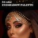 Palette de Maquillage Livre Tenue Longue Dur e et Pigmentation Intense | Coiffeuse Portable Style Carnet | Pour Filles Adultes D butants Maison Quotidien D placements Rendez-vous - Buy Online on GoSupps.com