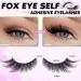 Self Adhesive Eyelashes - Cat Eye & Fox Eye Natural False Lashes | No Glue Handmade Spiky Soft Lashes Pack for International Shipping - Buy Online on GoSupps.com