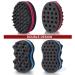 LEADUWAY Hair Sponge Set 2 in 1 | Big Holes Magic Twist Curling Brushes for Women Men Curls - 2 Pcs - Buy Online on GoSupps.com