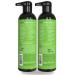 Buy DermOrganic Organic Cucumber Curl Care Duo - Sulfate Free Color Safe Shampoo & Conditioner 17oz | Hydrating Curl Care for International Shipping - Buy Online on GoSupps.com