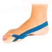 Compressana Tape Loops - Correction loops for Hallux Valgus and/or Hammerzeh Misposition - Toe spreader without silicone - 1 pair - size 43-44 - color make -up VI - 43-44 make -up