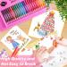 Soucolor 283 Piece Art Supplies Drawing Set with Easel, Pads, Coloring Book - Ideal Arts and Crafts Gift for Kids and Beginners - Pink Case - Buy Online on GoSupps.com