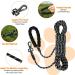 Reflective Dog Track Line - 15m Training Leash for All Sizes Comfort Hand Loop & 360 Carabiner - Durable Black 5m Option - Buy Online on GoSupps.com