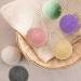 6 Pack Natural Konjac Facial Sponges Set - Exfoliating Sponge Set in 6 Colors for Gentle Face Cleansing - Charcoal, Turmeric, French Green, White, Pink & Purple - Buy Online on GoSupps.com