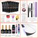 Phoenixy Poly Nail Gel Kit - 8 Colors 15ml Poly Extension Gel Set with UV/LED Lamp, Glossy Matte Top Coat, Builder Gel - 29 Piece Gift Kit for Women - Buy Online on GoSupps.com