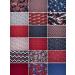 Made in USA Collection: 40 Pre-cut 2.5 Quilting Fabric Strips - Buy Online on GoSupps.com