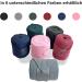 Fleece Bandages for Horses - Velcro Fastener 4-Pack with Storage Bag | Ideal for Shetland Ponies (Gray) - Buy Online on GoSupps.com