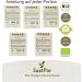 Buy SaatPur ORGANIC Sprouts Set - 5 Varieties Anti-Stress Mix: Mungo Lunja Lentils Fennel & Buckwheat - International Shipping Available - Buy Online on GoSupps.com