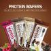 Optimum Nutrition Chocolate Creme Protein Wafers - 9 Packs (1.48 oz each) | High Protein Snack - Buy Online on GoSupps.com