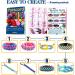 MONOBIN Paracord Bracelets Kit - 30 Colors 4mm & 6 Colors 2mm Paracord Craft Kit with Accessories for Kids and Adults - Multicolor Paracord Projects - Buy Online on GoSupps.com