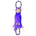 KONG - Tugger Knots Monkey - Tug of War Dog Toy Minimal Stuffing and Looped Ropes for added Strength - For Small/Medium Dogs