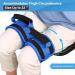 Hoomtree Leg Lifter Strap Set of 2 for Limited Mobility Thigh Lifter Strap with Padded Grip and Loop for Knee Hip Surgery Recovery Mobility Aids Tool for Disabled Get in and Out of Bed Car Wheelchair 2 pack Blue - Buy Online on GoSupps.com