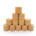 12 Bulk Pack Cohesive Tape Self Adherent Wrap 2 Inches X 5 Yards - Self Adhesive Bandage Medical Vet Wrap for First Aid Sports Protection and Wrist Ankle Sprains & Swelling Beige