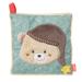 Fehn 060515 Cherry pit cushion bear - soothing heat and cold cushion with cute teddy application for babies and toddlers from 0+ months - Measures: 15 x 15 cm Multicoloured Classic