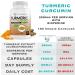 Organic Turmeric Curcumin 2250mg Veggie Caps with Bioperine - 95% Curcuminoids - 750mg Capsules - Triphala Blend - 180 Count - Buy Online on GoSupps.com