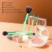 TADA Natural Beauty Makeup Brush Set - 5PCS Green Brushes for Setting Loose Powder Highlighter Blush Eyeshadow & Eyeliner | International Shipping - Buy Online on GoSupps.com