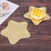 korvre 30Pcs Star Shaped Paper Plates Gold Disposable Plate Pentagram Dinnerware Plate for Tableware Supplies Gold - Buy Online on GoSupps.com
