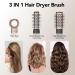 DAILYLIFE 3-in-1 Blow Dryer Brush - Ionic Hot Air Spin Brush Set for Smooth Frizz-Free Styling | 3 Temperature Settings Oval & Round Brushes International Shipping Available - Buy Online on GoSupps.com