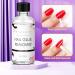 Makartt Nail Glue Remover Kit - 100ml Acetone-Free Professional Nail Tip Art - 2x50ml Set for Easy Removal - Buy Online on GoSupps.com