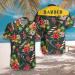 HYPERFAVOR Tropical Barber Shirts for Men- Casual Short Sleeve Barber Shirt Men- Unique Barber Hawaiian Shirts for Men 3X-Large V7 - Buy Online on GoSupps.com
