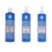 Valquer Professional Hair Enhancer Pack Color: Zero% Shampoo 400 ml + Ice Effect Mask 100 ml + Biphasic Conditioner 100 ml Dyed Hair 1300 G (3 Units)