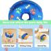 ANWA Inflatable Pet Recovery Collar - Adjustable Dog & Cat Cone for Surgery - Blue, Medium - Buy Online on GoSupps.com
