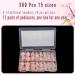NOVO OVO Fake Toe Nail Tips - 360Pcs Soft Gel Toenail Extensions - Light Pink French Tips - DIY Full Cover Matte False Nails - 15 Sizes - Buy Online on GoSupps.com