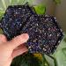 Holographic Black Chunky Glitter 100g for Epoxy Resin, Nail Art, Body, Face, Hair, Slime Making - Buy Online on GoSupps.com