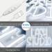 Lash Studio Neon Sign - LED Light for Salon & Beauty Studio Decor (White) - Buy Online on GoSupps.com
