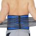 NEOtech Care Neoprene Back Brace - Double Straps Compression Support (XXXL Blue & Black) | International Shipping Available - Buy Online on GoSupps.com