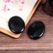 Nupuyai 2pcs Obsidian Oval Thumb Worry Stone Set for Anxiety Relief - 45x35mm #5-black - Buy Online on GoSupps.com