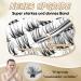 Cluster Lashes QueWel - 72 Pcs DIY D Curl Eyelash Extensions Soft Individual 8-16mm Mix for Home Makeup | Qu06-D-Mix - Buy Online on GoSupps.com