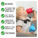 SunZio Stainless Steel Sippy Cups for Toddlers and Kids - 10 oz, 4 Pack - Buy Online on GoSupps.com