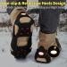 Byhsports Non-Slip Ice Spikes for Running | Anti-Slide Shoe Spikes with Reflective Design | Gr del Ice Spikes for Shoes & Boots | Perfect for Snow & Ice Hikes | XL Wolfram Nails - Buy Online on GoSupps.com
