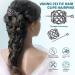 Viking Celtic Hair Clips Set - Metal Hair Slide Clip with Stick for Women and Girls - Buy Online on GoSupps.com
